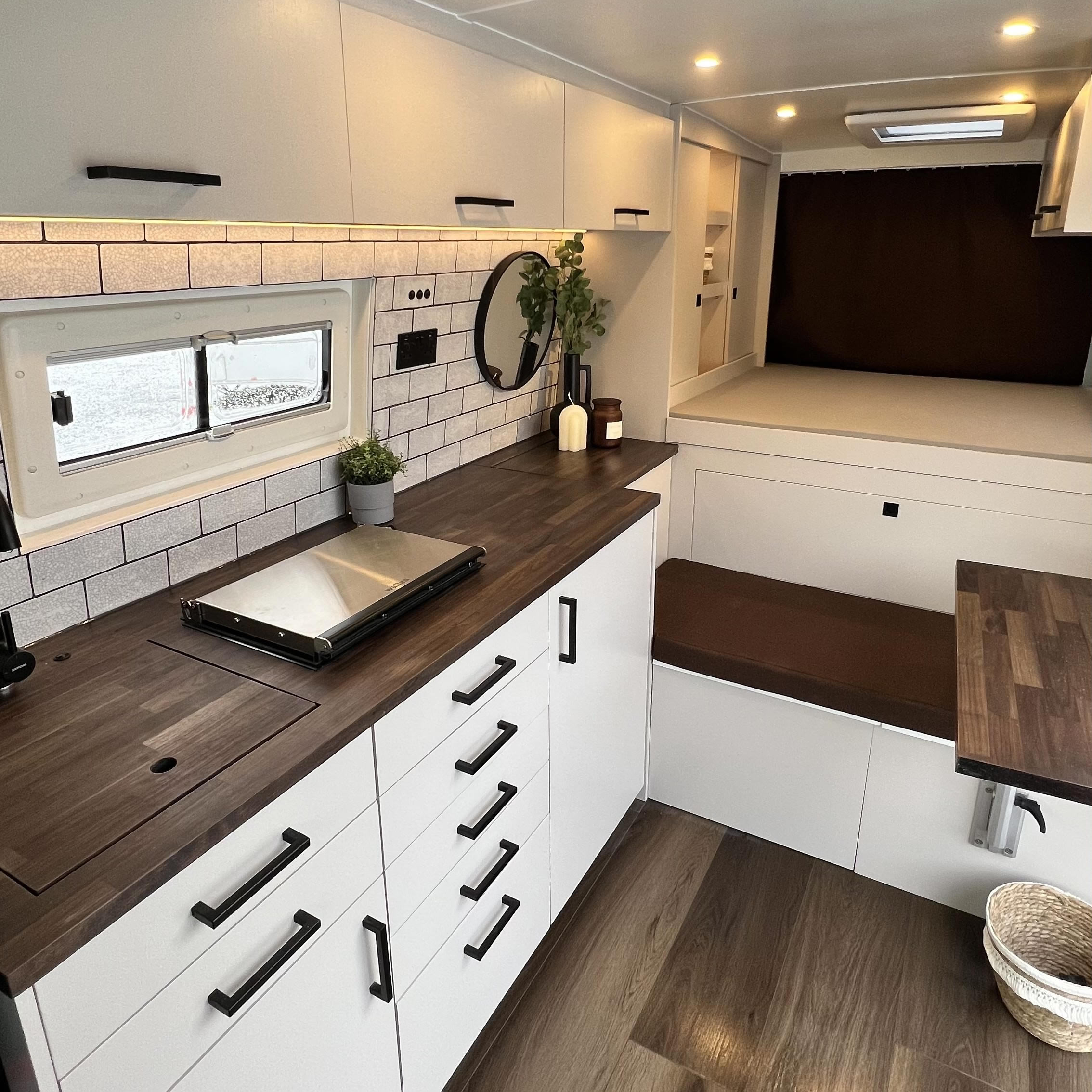 Kiona Campervan - kitchen